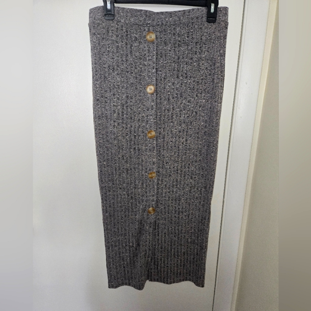 Shein knit gray skirt size 1x